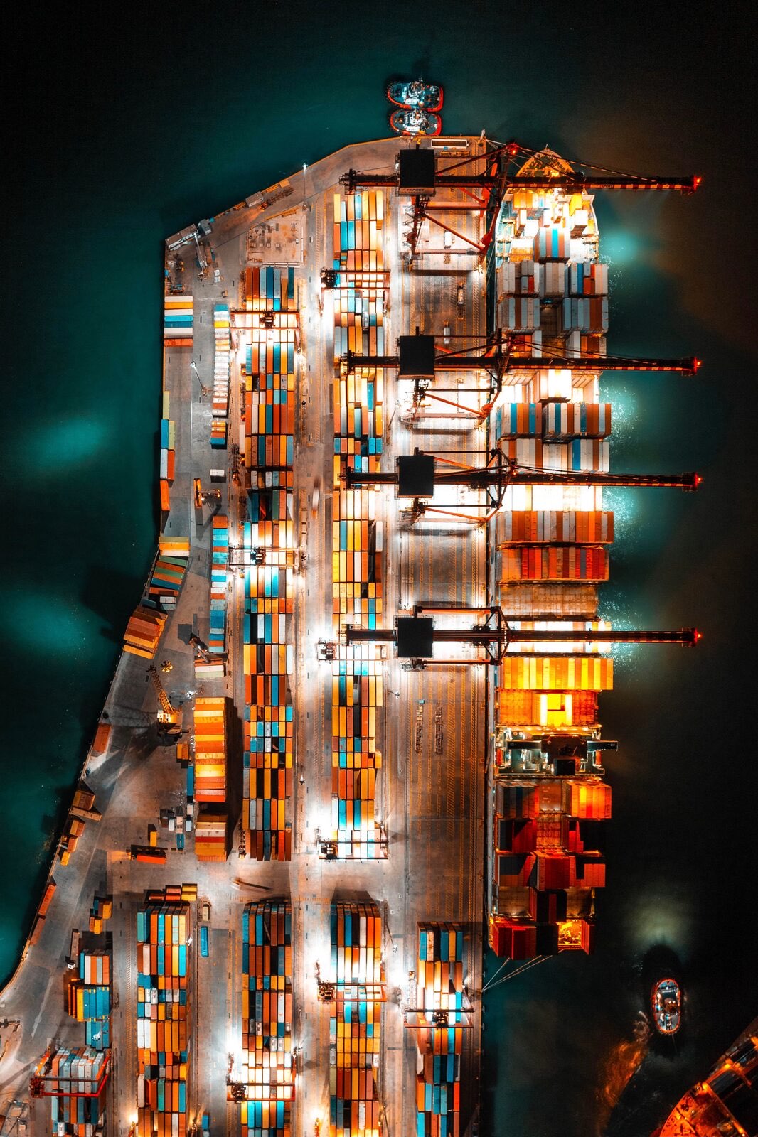 Port container handling